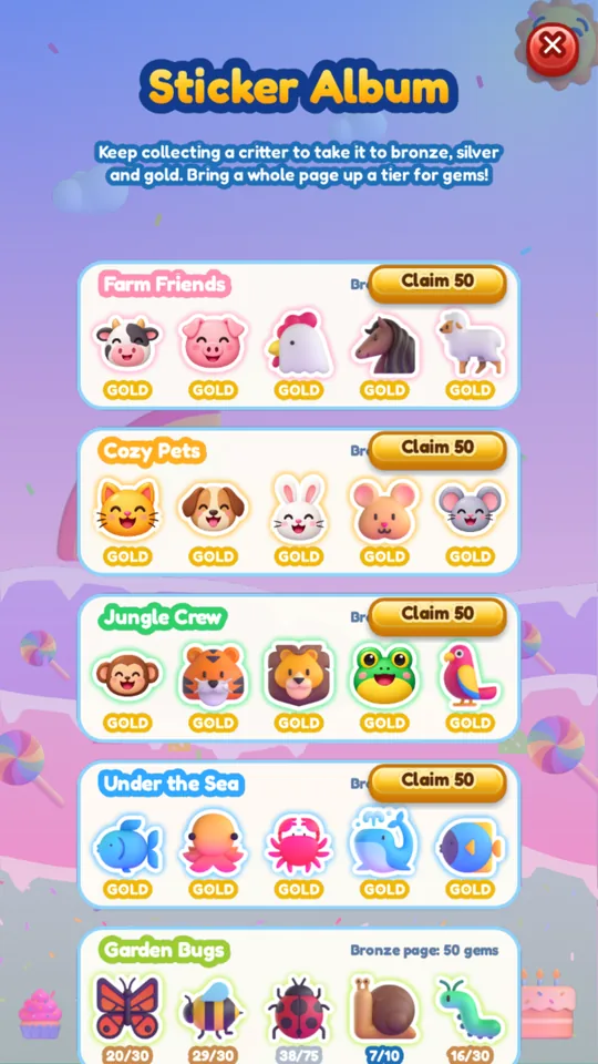 The Critter Pop collection album